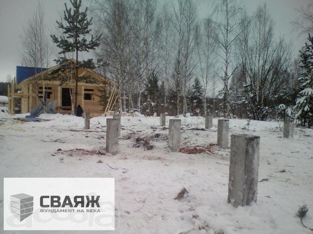 Все крутят а мы забиваем. Фундамент на жб сваях
