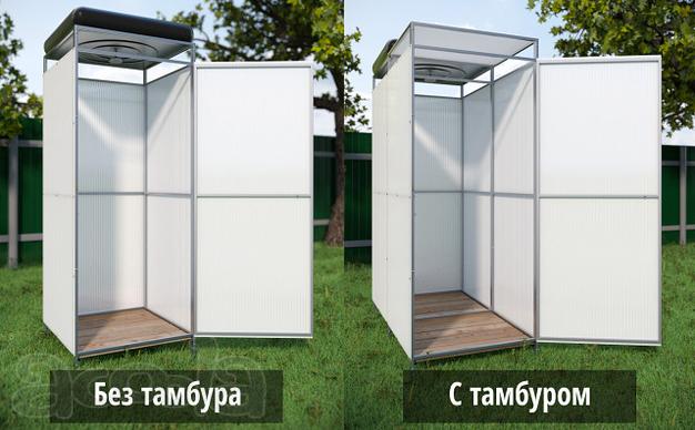 Продаем душ летний с тамбуром и без. Доставляем бесплатно.