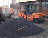 Доставка асфальта для дорожных покрытий.
